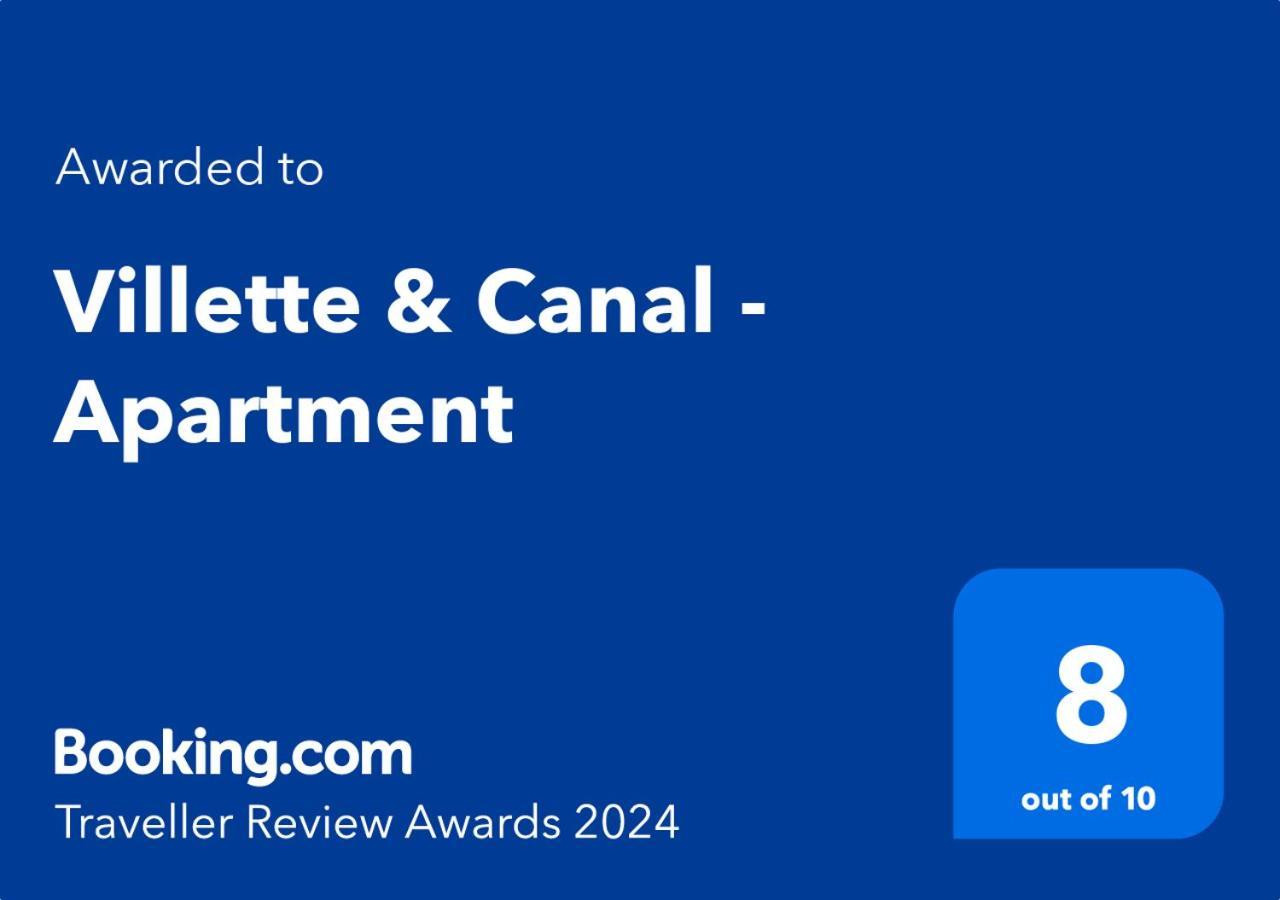 Villette & Canal - Apartment Paris Ngoại thất bức ảnh